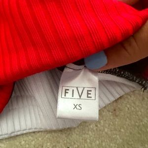 Five dancewear extra small, athletic top